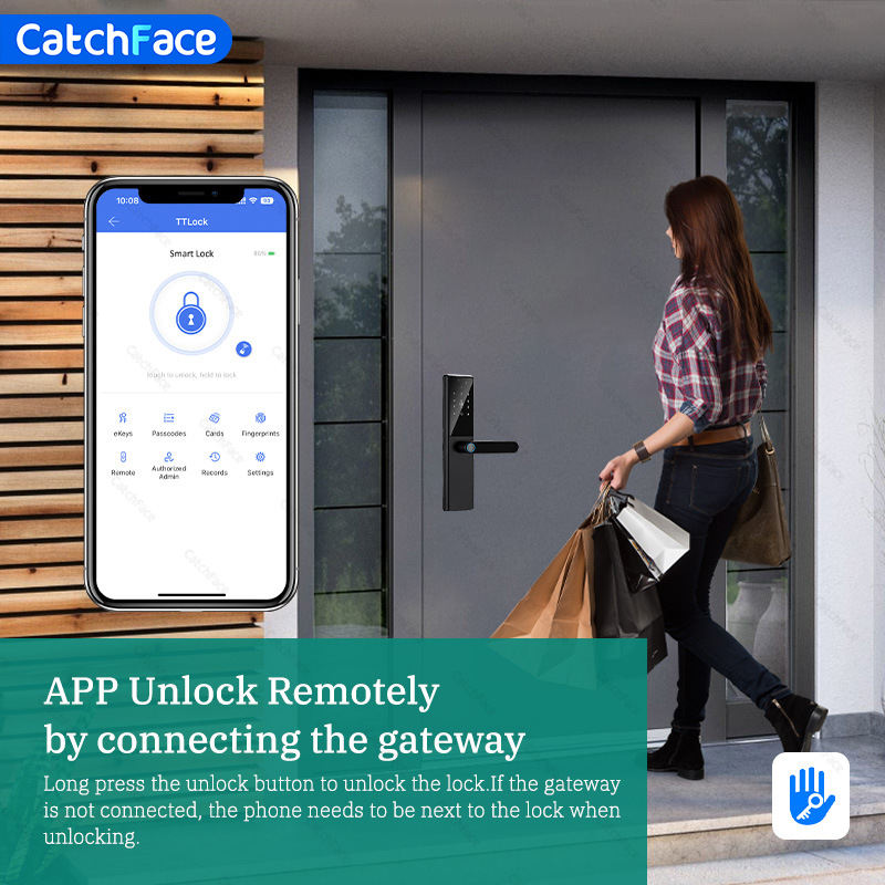 Bluetooth Fingerprint Door Loc - Tasmota recension och pris