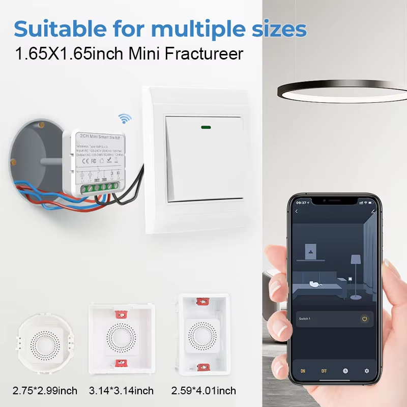 Tuya Mini Smart Switch WiFi 1- - Smart Relay Tuya recension och pris