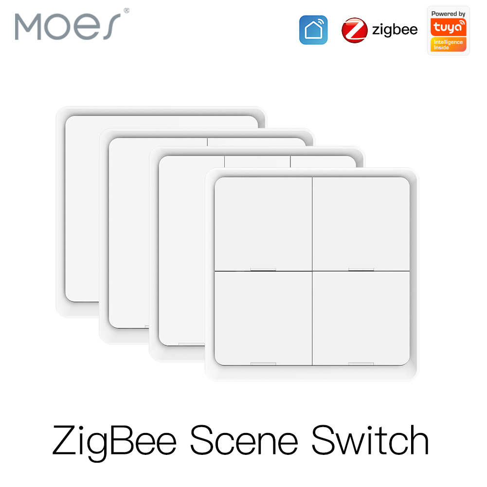 MOES 4 Gang Tuya ZigBee Wirele - Sonoff Basic recension och pris