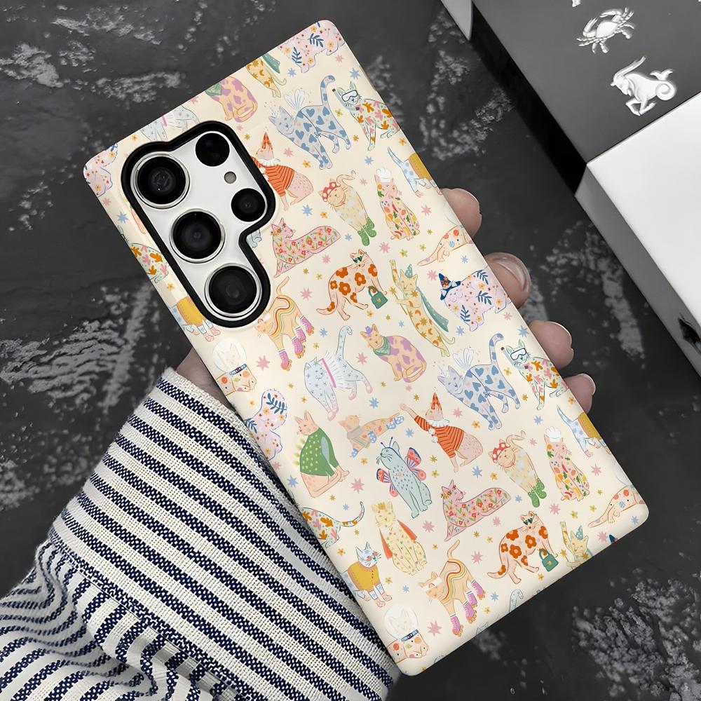 Cute cat  Phone Case 2-in-1 Gl - Shelly recension och pris
