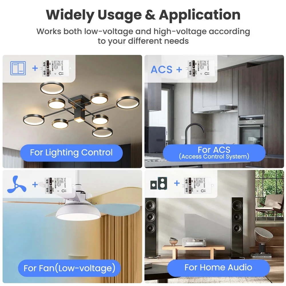Tuya ZigBee Smart Switch Modul - Smart Relay Tuya recension och pris