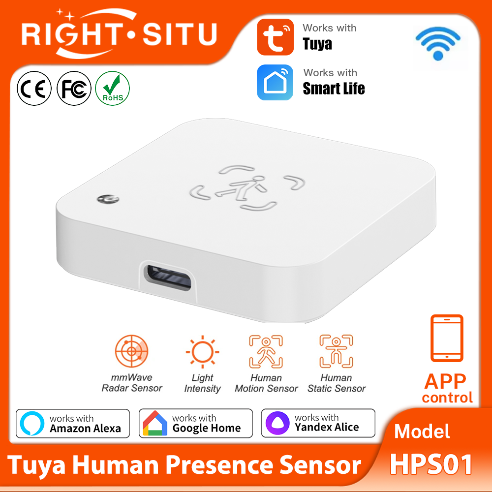 Tuya WiFi MmWave Radar Detecto - Tasmota recension och pris