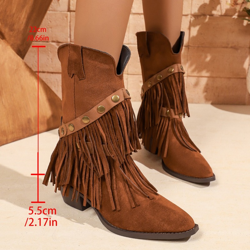 Vintage Tassel Trousers Bootie - Tasmota recension och pris